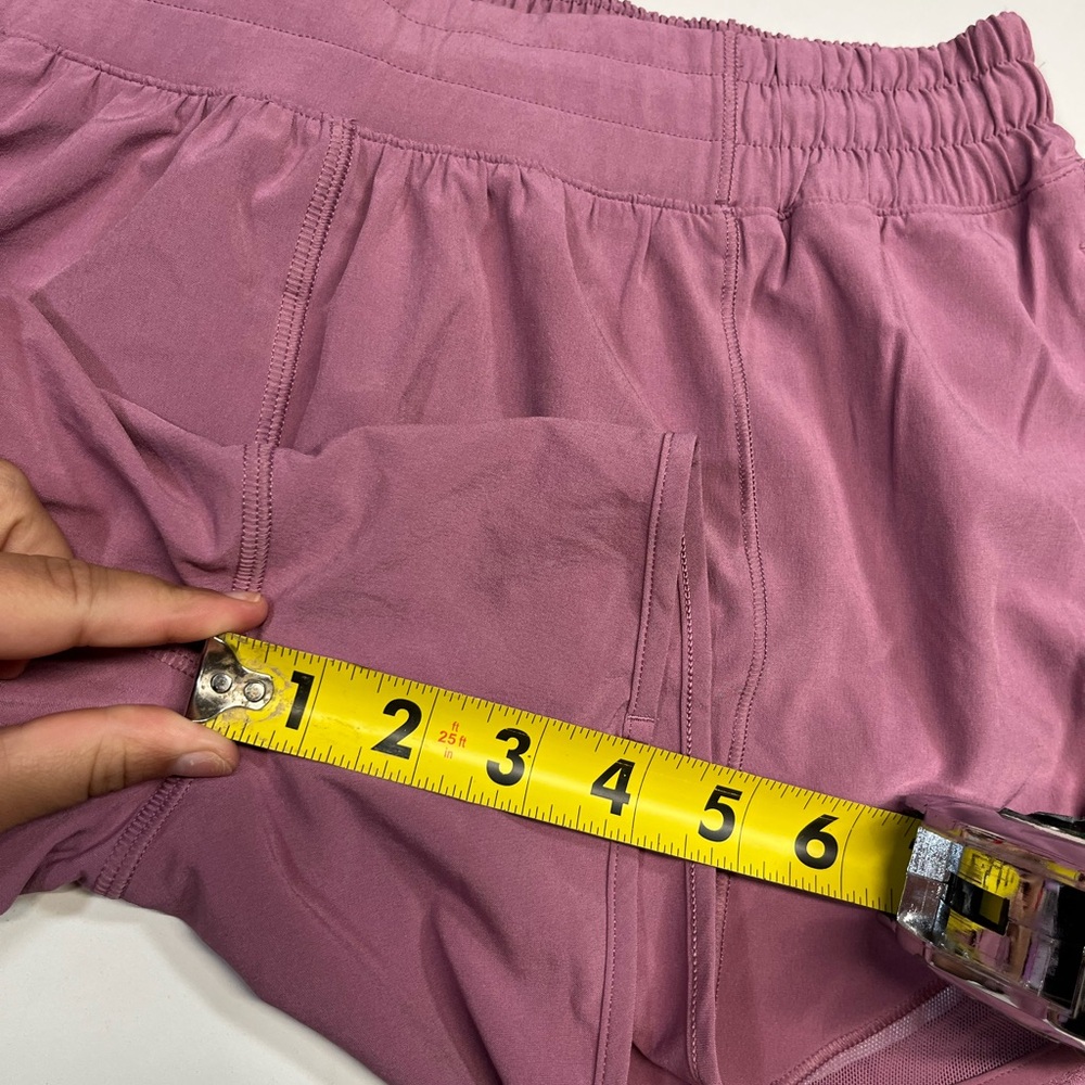 Lululemon Hotty Hot Shorts LR 4” Women’s Size 8 Dusty Spanish Rose Color - Picture 2 of 7